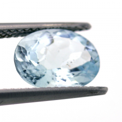 2.21ct Aquamarin Oval Schnitt