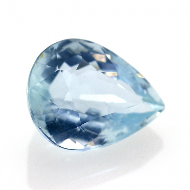 3.87ct Aquamarine Pear Cut