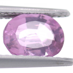 1.01ct Pinkfarben Oval Schnitt