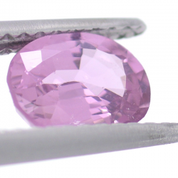 1.01ct Pinkfarben Oval Schnitt