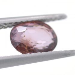 1.36ct Pinkfarben Oval Schnitt